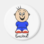 Moto "excited" magnet
