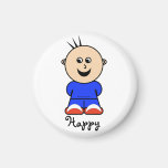 Moto "happy" magnet
