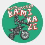 Moto jumping stickers