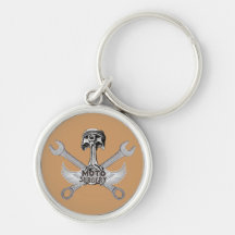 Moto madness key chain
