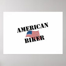 Moto - motard américain posters