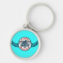 Moto racer key chains