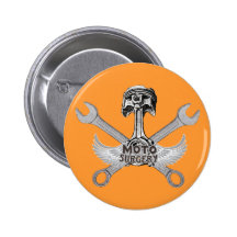 Moto racers button