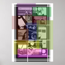 MOTO RANDOM_Cartoon Poster