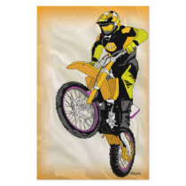 Motocross 410 custom stationery