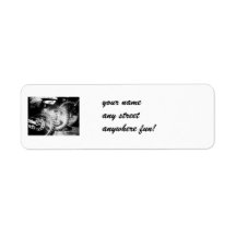 motocross address label