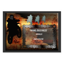 motocross business card templates