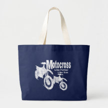 Motocross Father/Son Canvas Bag