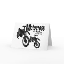 Motocross Father/Son Cards