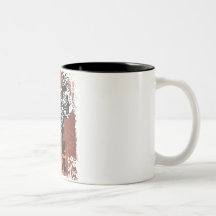 Motocross Grunge Coffee Mugs