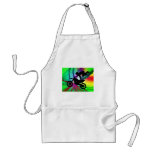Motocross in Psychedelic Spider Web Aprons