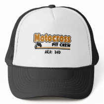 Motocross Pit Crew Trucker Hats