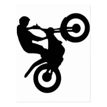 Motocross Postcard