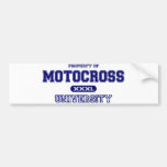 Motocross University Bumper Stickers