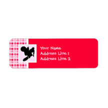 Motocross Whip Return Address Label