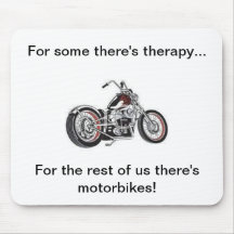 Motorbike mousepad