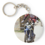 Motorbike Stunts Jump Keychain