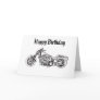 Motorcycle..1, Happy Birthday Card