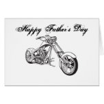 Motorcycle..2, Happy Father's Day Card