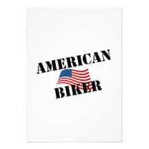 Motorcycle - American Biker Custom Invites