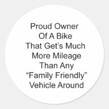 Motorcycle Biker Sticker