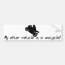 Motorcycle Bumper Sticker