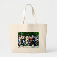 Motorcycle Club Canvas Bags