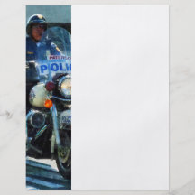 Motorcycle Cop Flyers