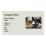 Motorcycle Cop on Patrol Business Cards