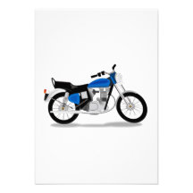 Motorcycle Custom Invitations