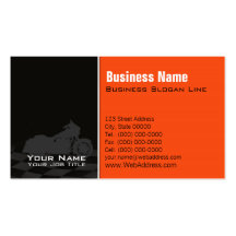 Motorcycle Davidson Business Card