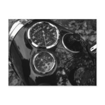 Motorcycle Gauges Post Card