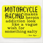 Motorcycle Heroin - Dirt Bike Motocross Mousepad