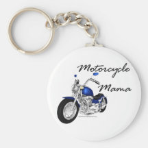 Motorcycle Mama Key Chain