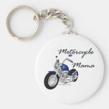 Motorcycle Mama Key Chain