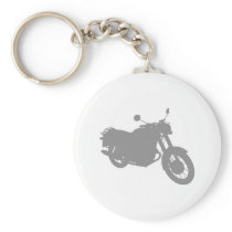 Motorcycle: Outline Profile: Keychains