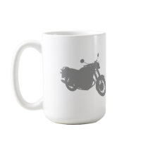 Motorcycle: Outline Profile: Mugs
