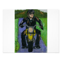 motorcycle personalized invite