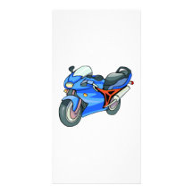Motorcycle Photo Greeting Card