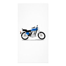 Motorcycle Photo Greeting Card
