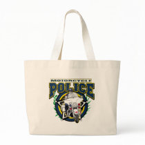 Motorcycle Police Canvas Bag