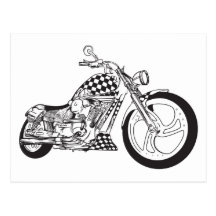 Motorcycle Post Cards