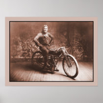 Motorcycle racing: Winner 100 mi. race, Norton KS
