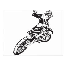 Motorcycle Riding Gear Post Cards