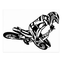 Motorcycle Sport Bike Post Cards