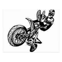 Motorcycle Sport Bikes Post Card