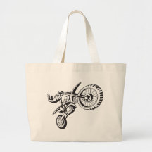 Motorcycle Sports Tote Bags