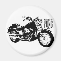Motorcycles Refrigerator Magnets