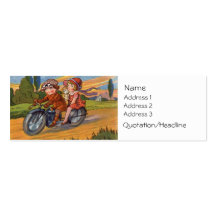 Motorcycling Business Card