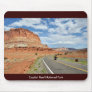 Motorcycling through Capitol Reef National Park Mousepads